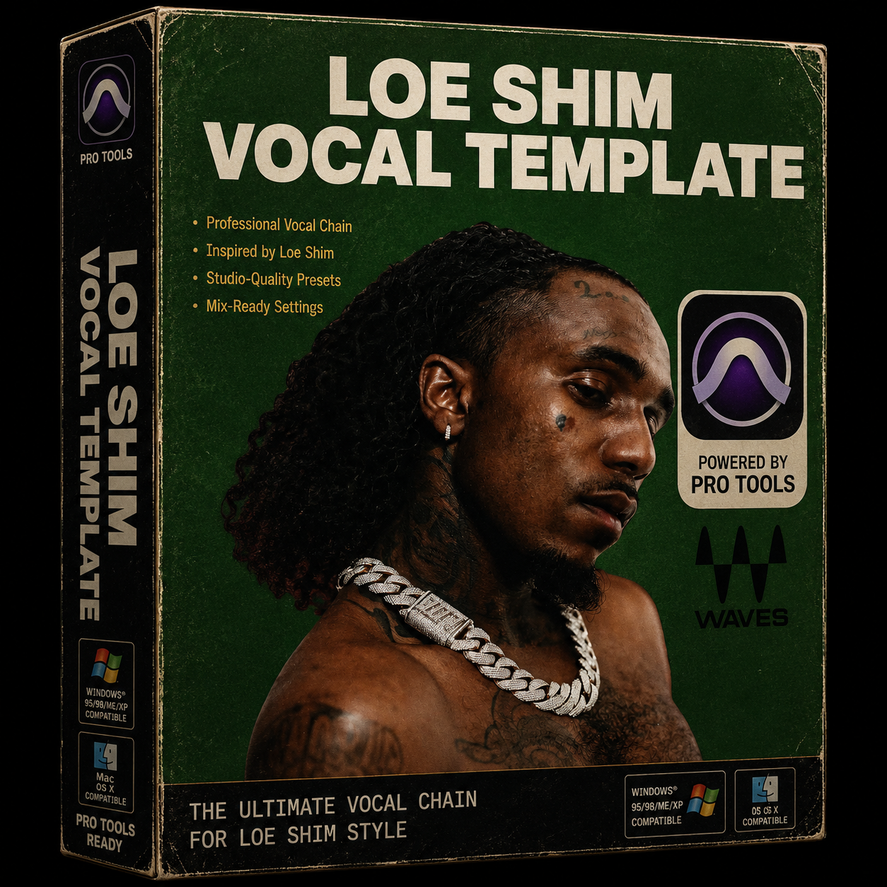 PROTOOLS + WAVES Loe Shim Vocal Template