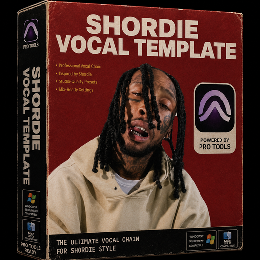 PROTOOLS + WAVES Shordie Vocal Template