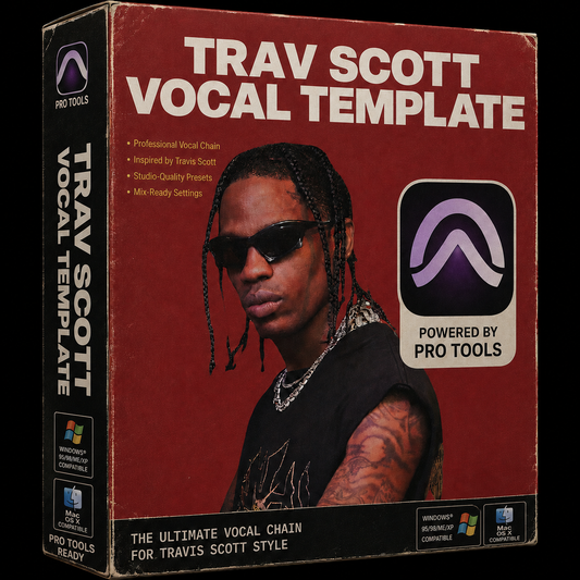 PROTOOLS + WAVES Trav Scott Vocal Template
