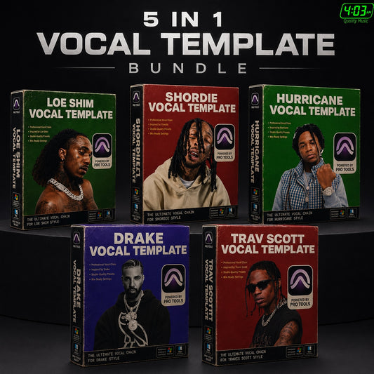 5 in 1 Vocal Template Bundle